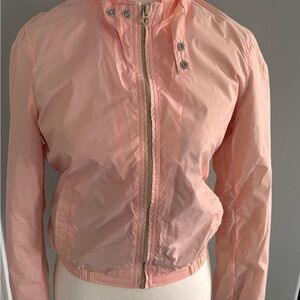 Women's Peach Members Only Nylon Jacket